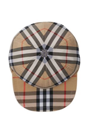 reversible cotton cap BURBERRY KIDS | 8089420B9368